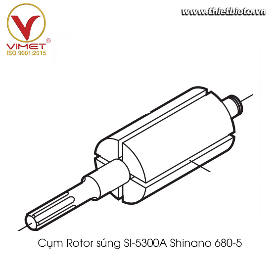 Cụm rotor súng SI-5300A Shinano 680-5
