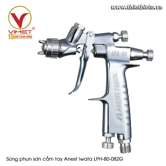 Súng phun sơn cầm tay Anest Iwata LPH-80-082G