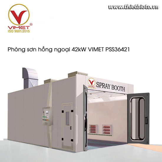 Phòng sơn hồng ngoại 42kW VIMET PSS36421
